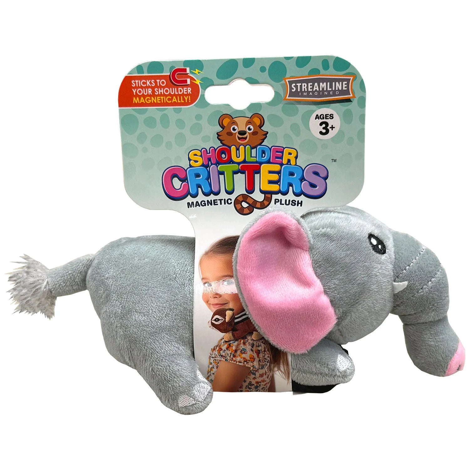 SHOULDER CRITTERS - ELEPHANT