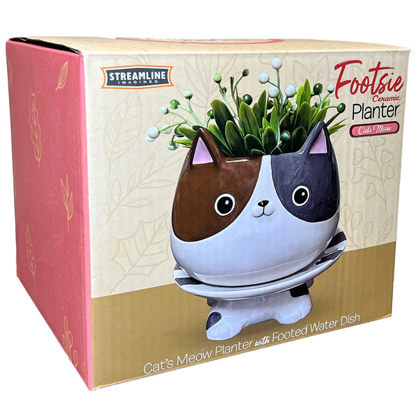 FOOTSIE PLANTER - CAT'S MEOW