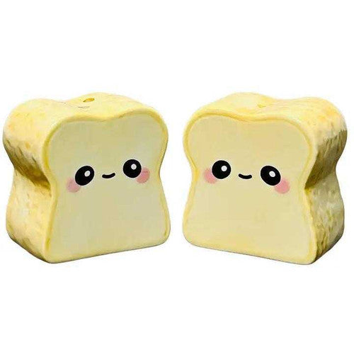 TOAST PUDDIES SALT & PEPPER SHAKER SET