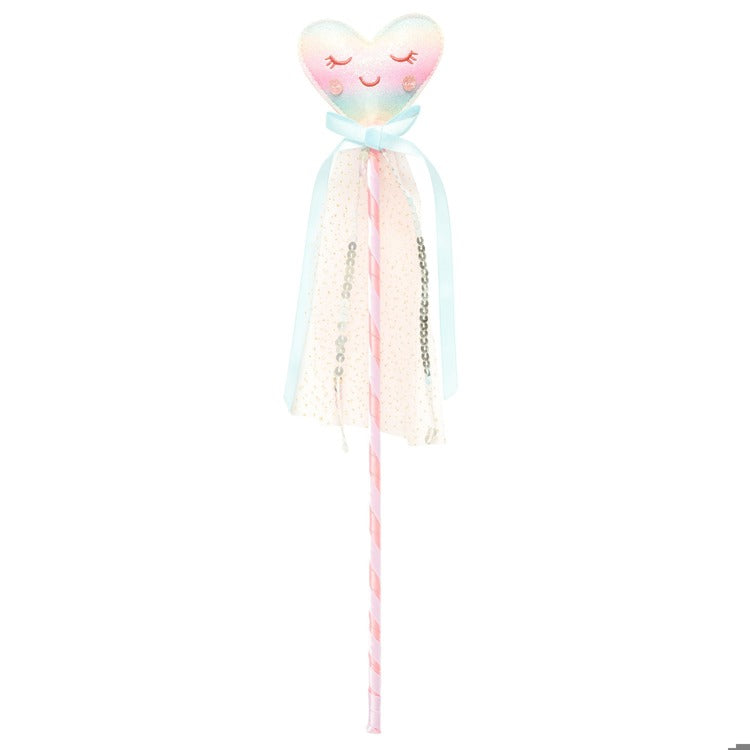 HOLIDAY DRESS UP WAND  GLITTER HEART (VA25)