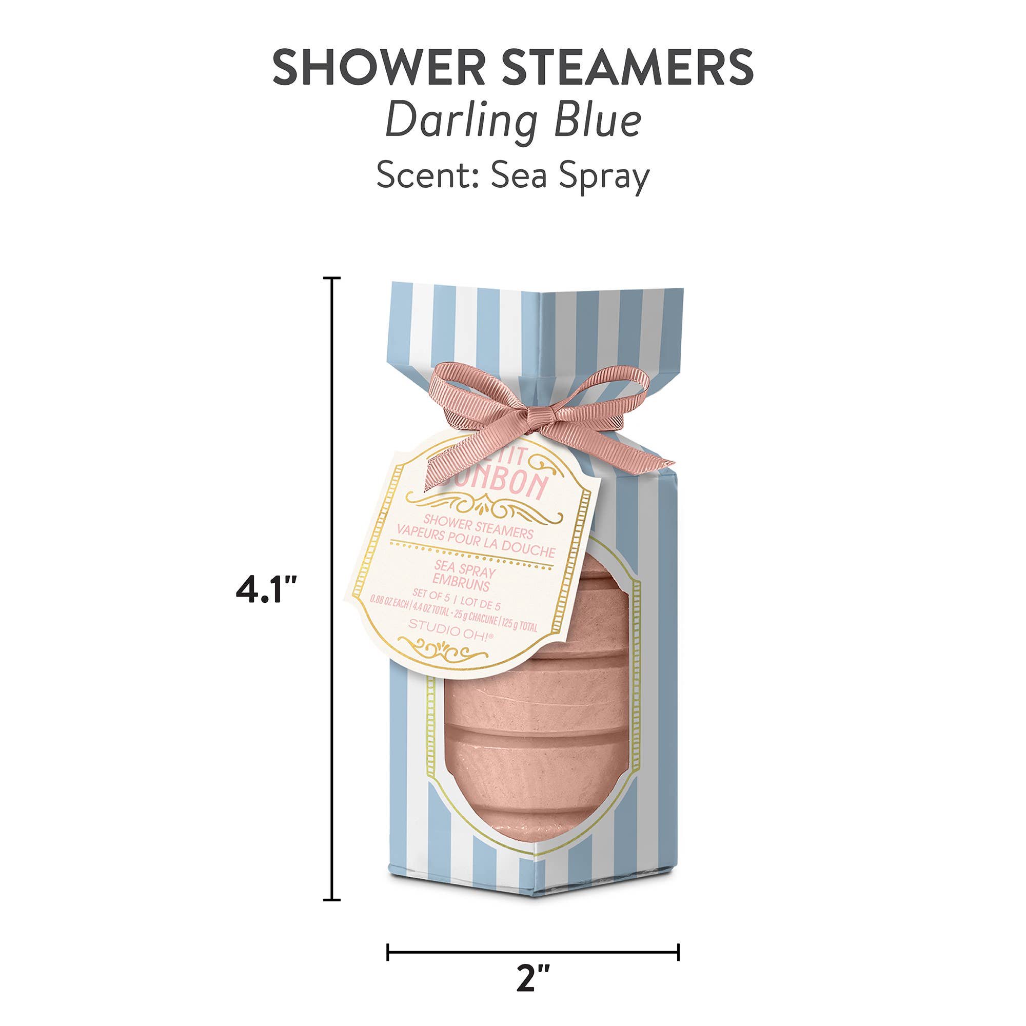 PETIT BONBON DARLING BLUE SHOWER STEAMERS