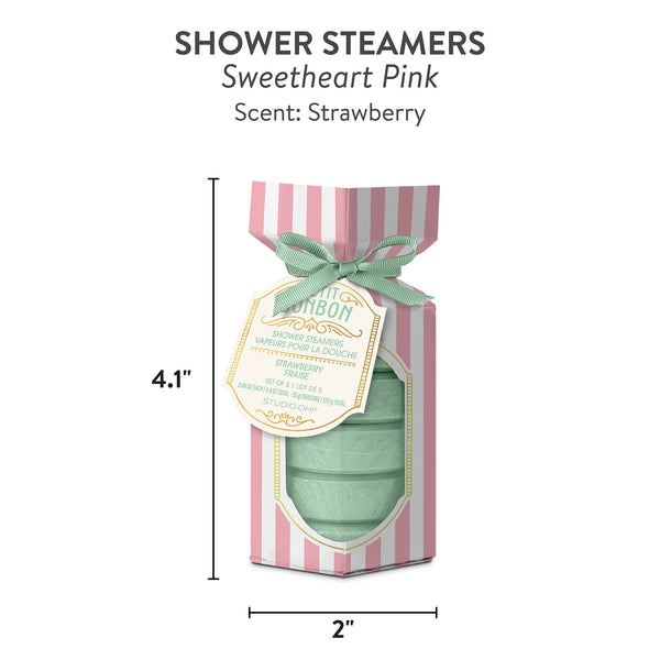 PETIT BONBON SWEETHEART PINK SHOWER STEAMERS
