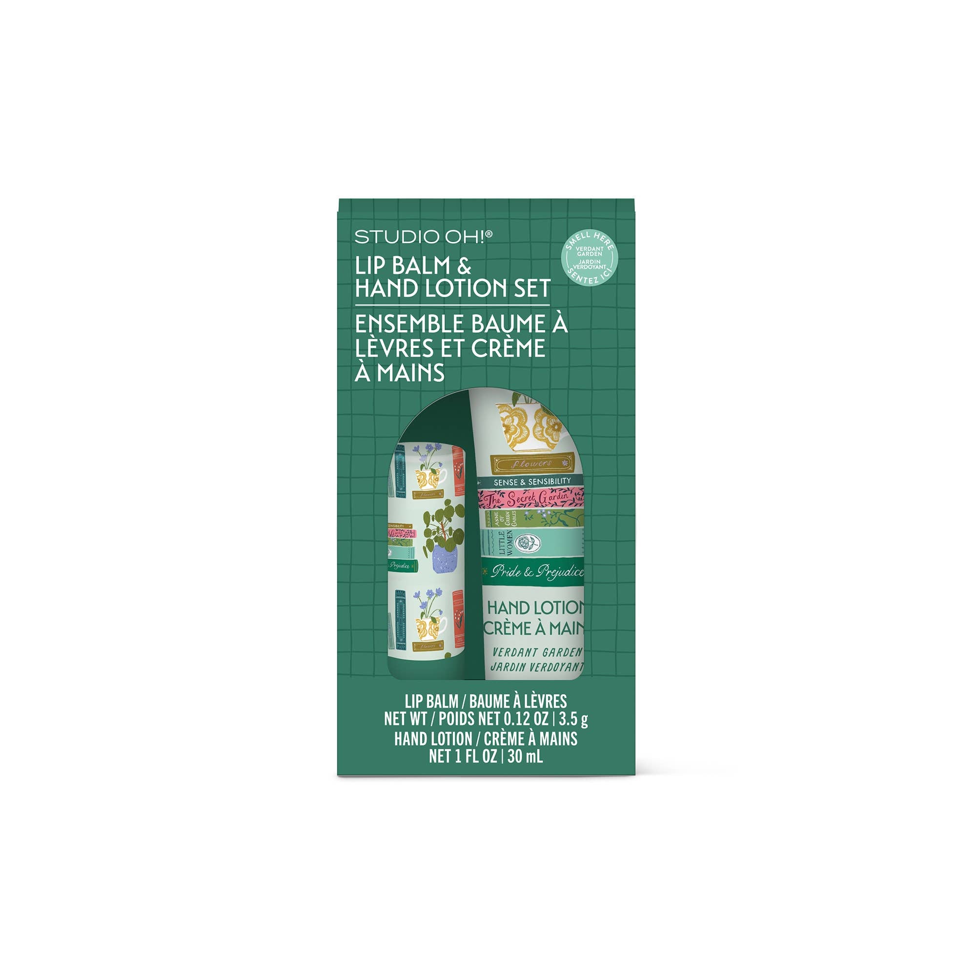 COZY READS LIP BALM & HAND LOTION SET