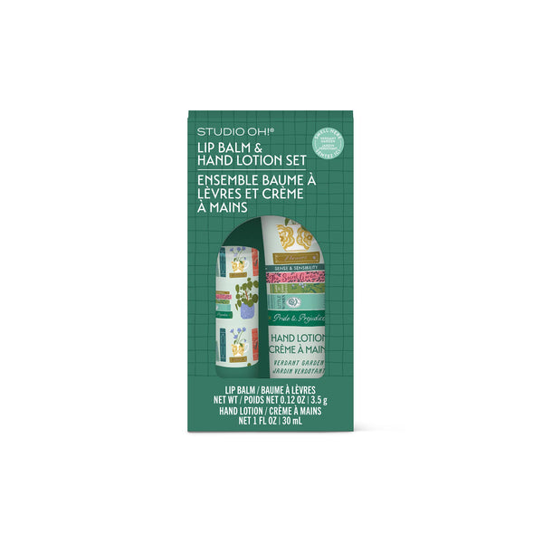 COZY READS LIP BALM & HAND LOTION SET