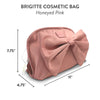 HONEYED PINK BRIGITTE COSMETIC POUCH