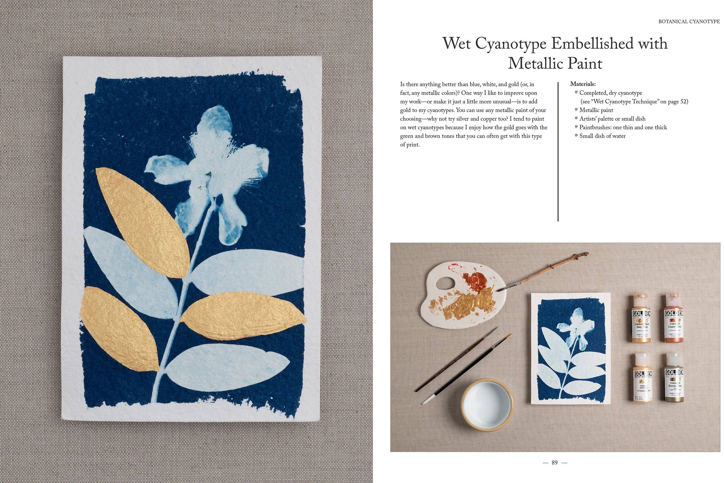 BOTANICAL CYANOTYPE: A GUIDE TO THE ART OF SUN PRINTING