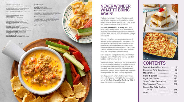 TASTE OF HOME WHAT CAN I BRING? VOL.2 COOKBOOK