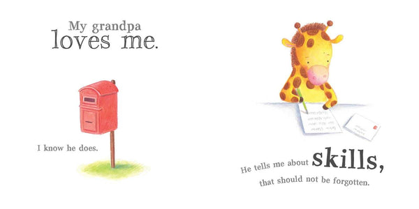 MY GRANDPA LOVES ME BOOK