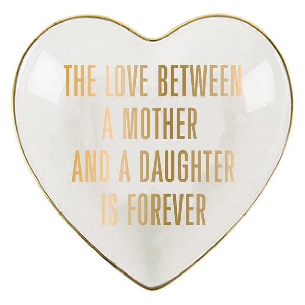 CERAMIC TRINKET TRAY | LOVE BETWEEN A MOTHER AND DAUGHTER