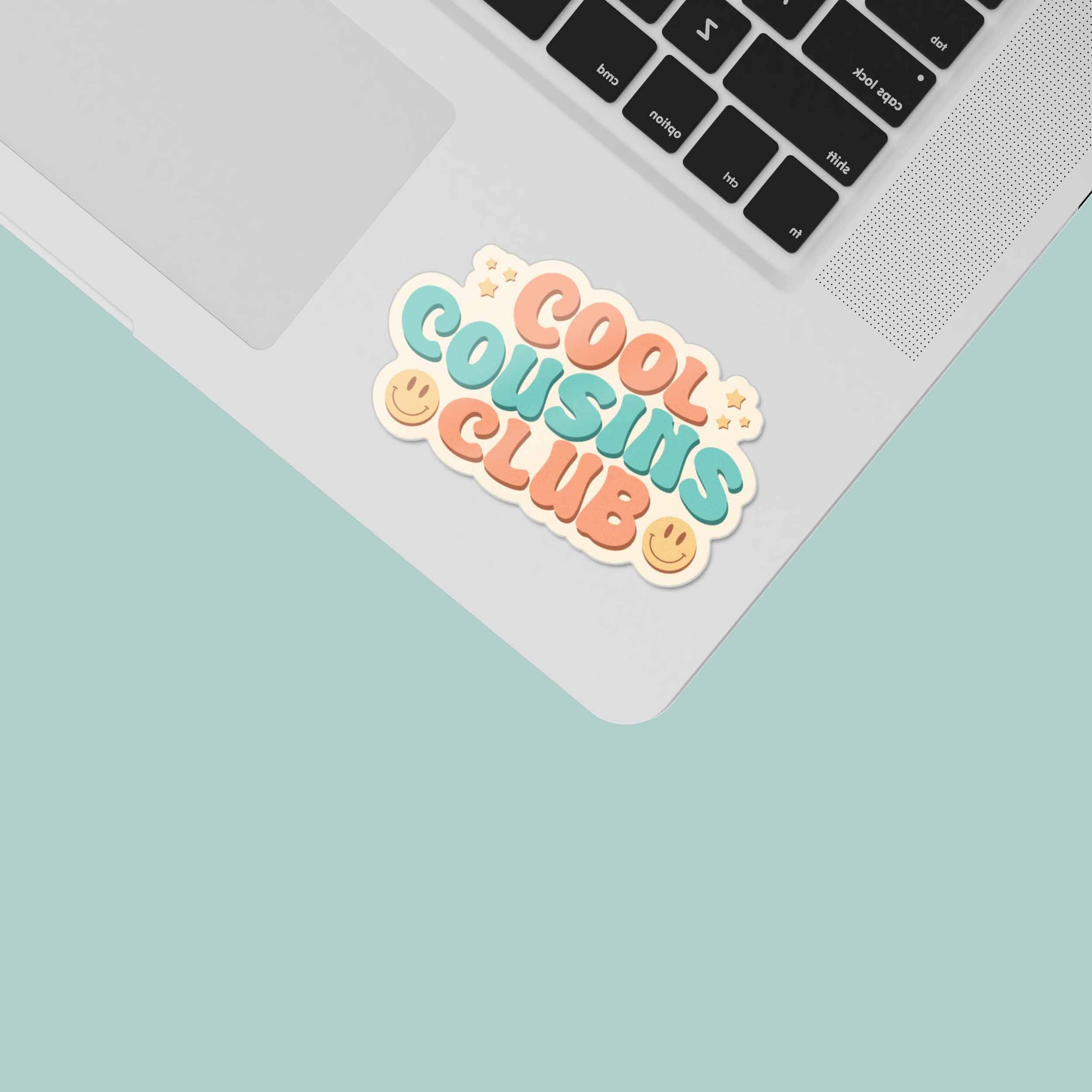 COOL COUSINS CLUB STICKER