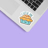 MINI CUTIE PIE STICKER FOR HYDROFLASK - FUNNY FOOD DECAL