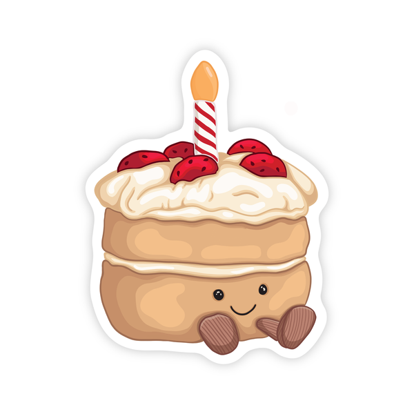 SWEET CAKE JELLY - CELEBRATION BIRTHDAY VINYL STICKER