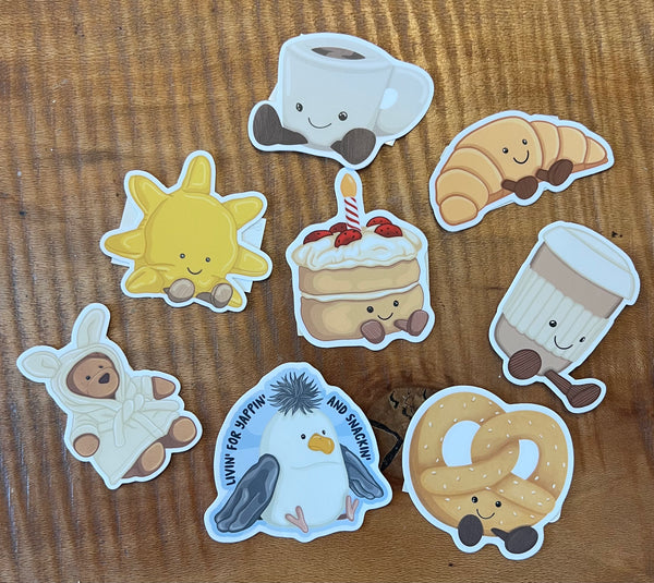 ESPRESSO CUP JELLY - COFFEE SHOP VINYL STICKER