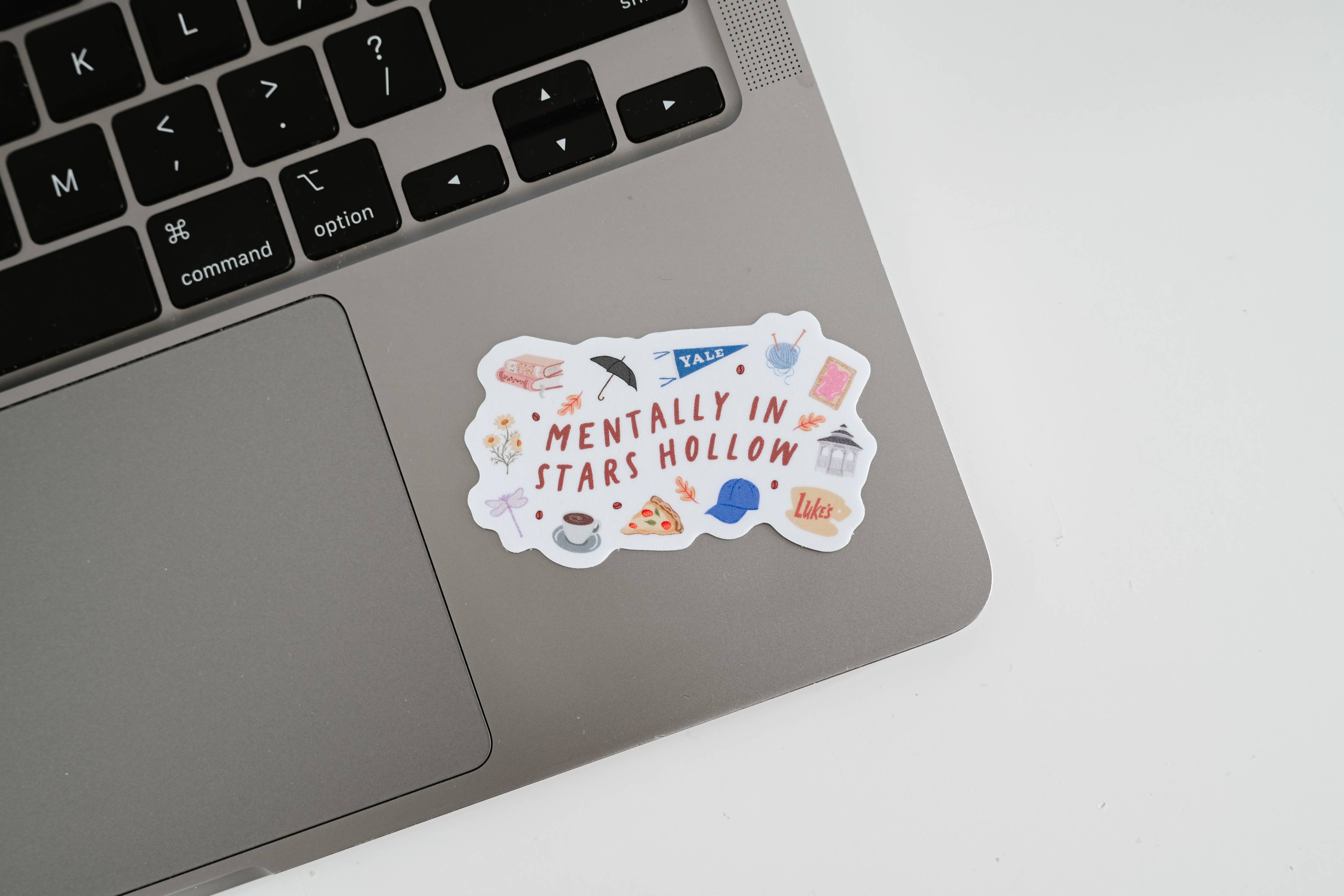 MENTALLY IN STARS HOLLOW GILMORE STICKER