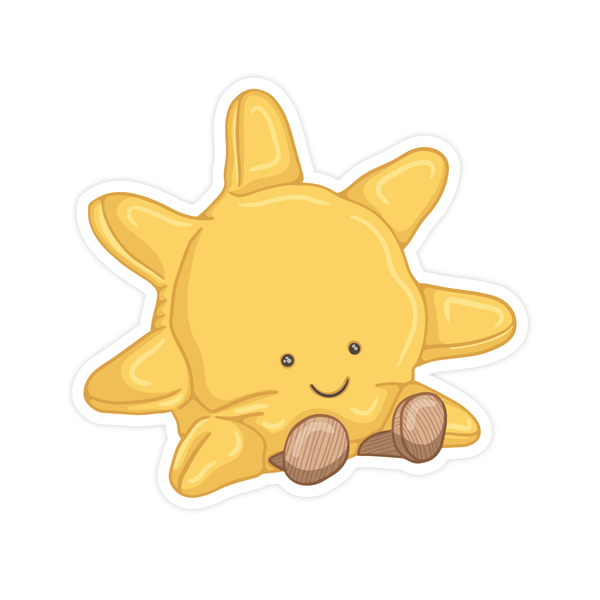 SUNSHINE JELLY - VINYL STICKER