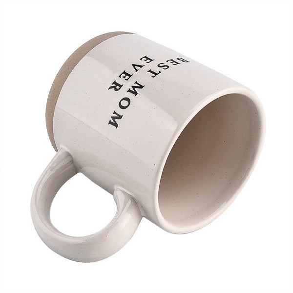 BEST MOM EVER 14OZ. STONEWARE COFFEE MUG