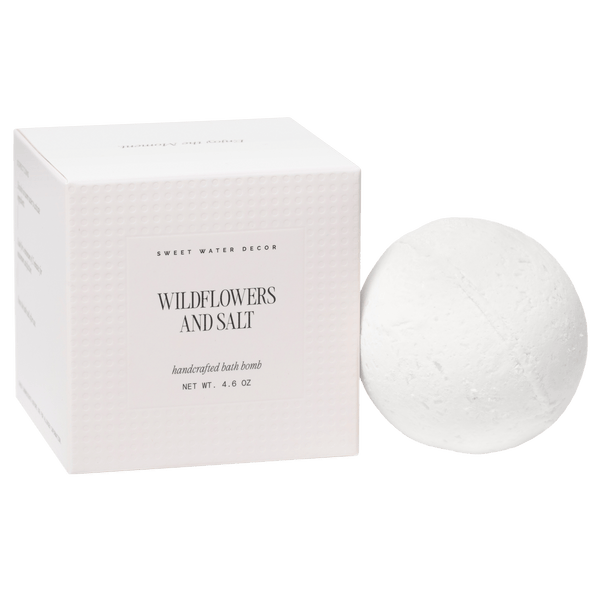 WILDFLOWERS AND SALF 4.6 OZ BATH BOMB