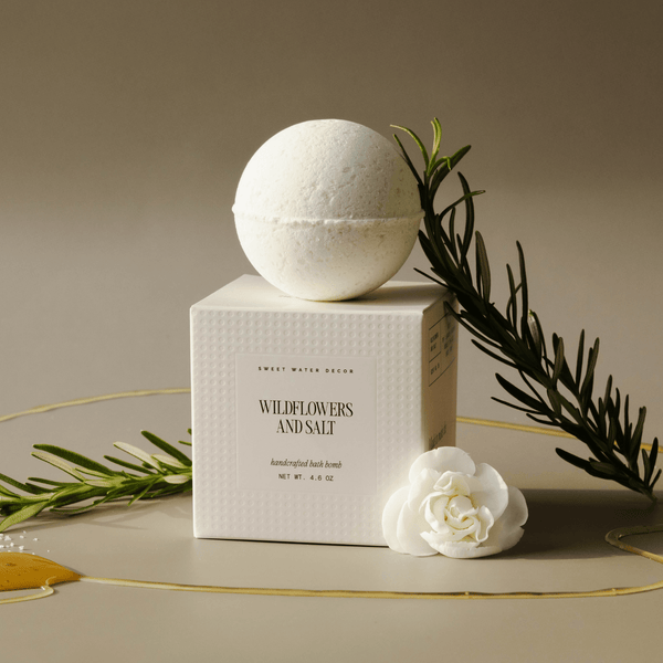 WILDFLOWERS AND SALF 4.6 OZ BATH BOMB