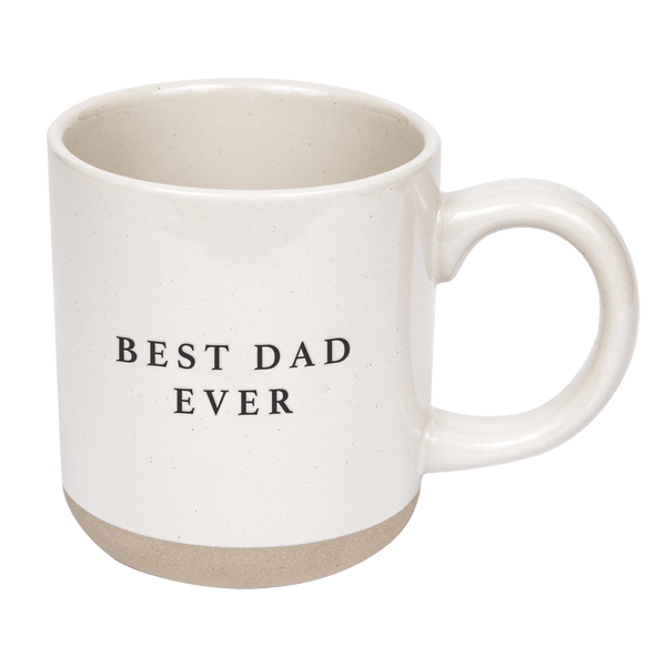BEST DAD EVER 14 OZ STONEWARE COFFEE MUG