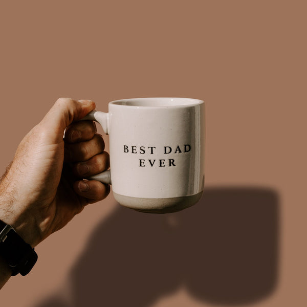 BEST DAD EVER 14 OZ STONEWARE COFFEE MUG