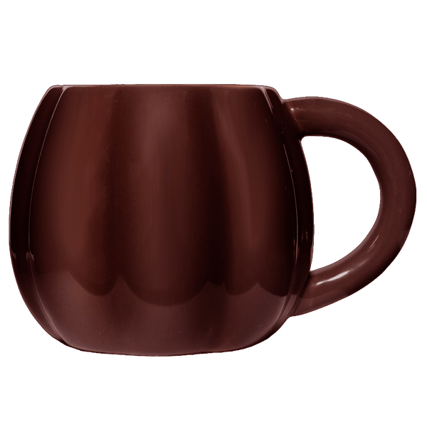 BROWN PUMPKIN 19OZ. FIGURINE COFFEE MUG