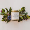 IN MY ENGAGED ERA SOY CANDLE - CLEAR JAR -  9 OZ (WILDFLOWERS AND SALT)