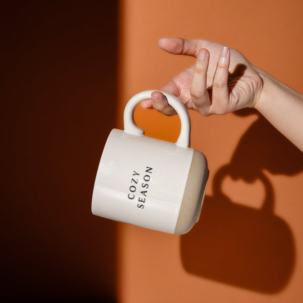 COZY SEASON 14OZ. STONEWARE COFFEE MUG