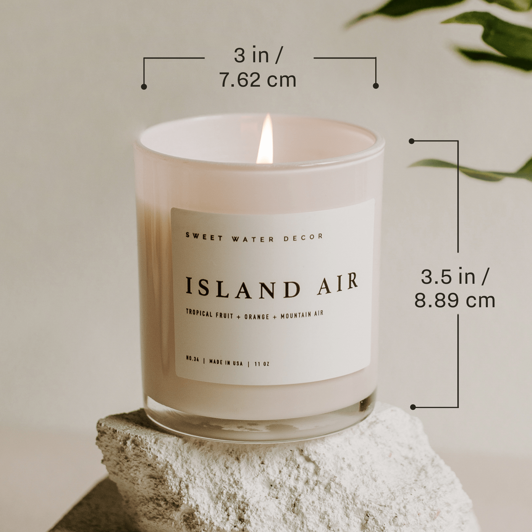 FRESH COFFEE SOY CANDLE - WHITE JAR - 11 OZ