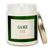 GAME DAY GREEN SOY CANDLE - CLEAR JAR - 9 OZ