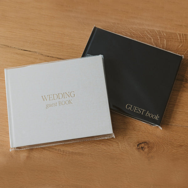 TAN WEDDING GUESTBOOK