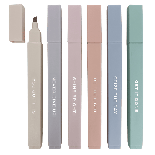 NEUTRAL HIGHLIGHTERS SET