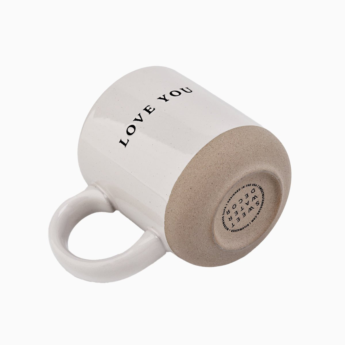 LOVE YOU 14OZ. STONEWARE COFFEE MUG