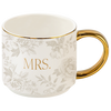 MRS 14 OZ GOLD HANDLE COFFEE MUG
