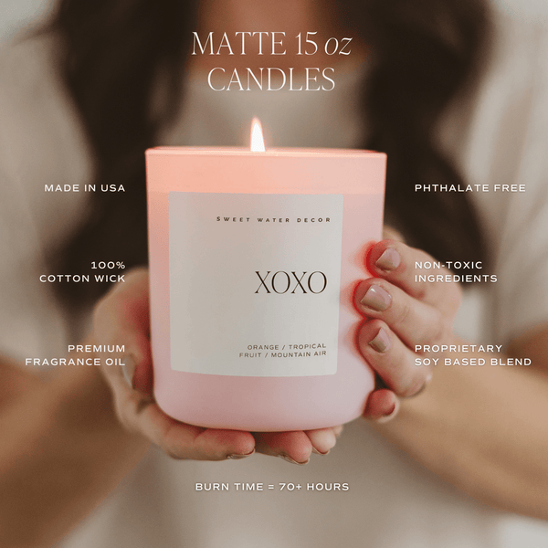 OMG! YOU'RE ENGAGED! SOY CANDLE - PINK MATTE JAR - 15 OZ