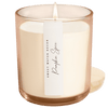 PUMPKIN SPICE SOY CANDLE - TINTED GLASS JAR - 12 OZ