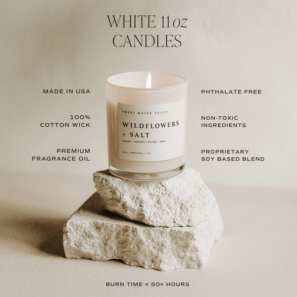 SUNDAY BRUNCH SOY CANDLE - WHITE JAR - 11 OZ