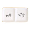 MR. AND MRS. JEWELRY DISH