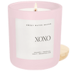 XOXO SOY CANDLE - PINK MATTE JAR - 15 OZ (ISLAND AIR)