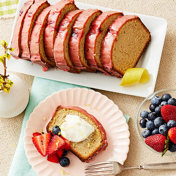 LEMON POUND CAKE MIX WITH GLAZE MIX