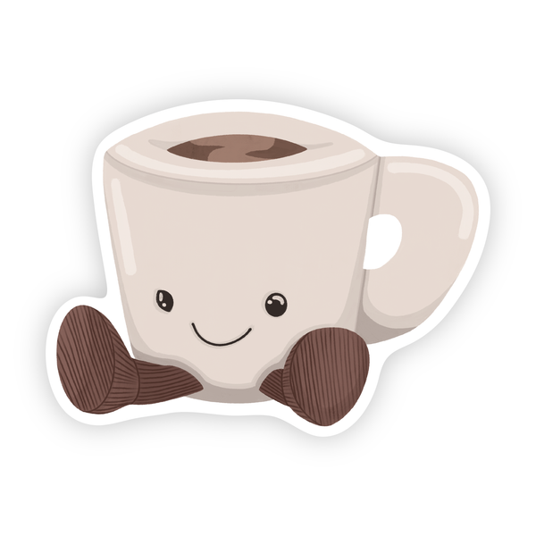 ESPRESSO CUP JELLY - COFFEE SHOP VINYL STICKER