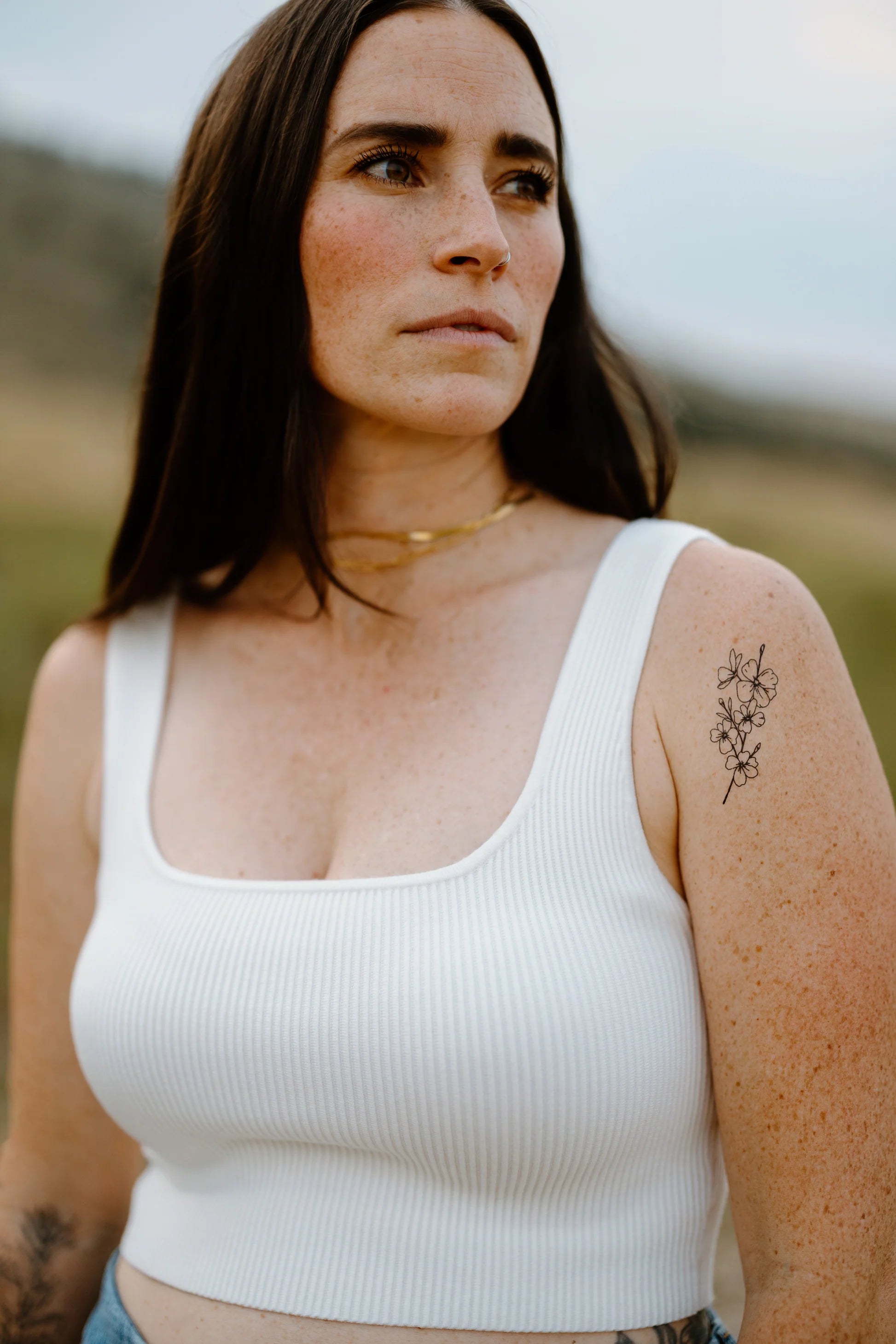 MARCH BIRTH FLOWER - CHERRY BLOSSOM TEMPORARY TATTOOS