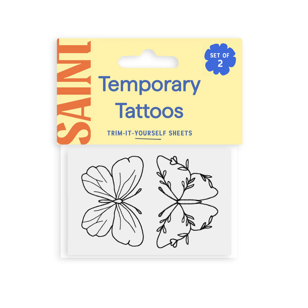 BUTTERFLIES TEMPORARY TATTOOS