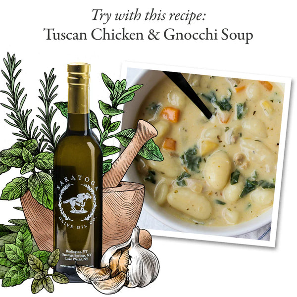 TUSCAN HERB OLIVE OIL: 200ML