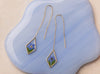 PRESSED FLOWER THREAD EARRINGS