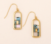 GOOD KARMA MIYUKI FRAME EARRING