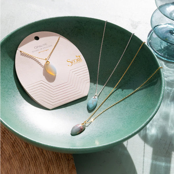 ORGANIC STONE NECKLACE