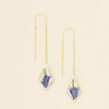 PRESSED FLOWER THREAD EARRINGS