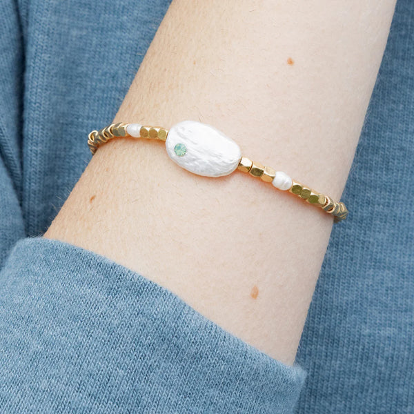 PEARLS AFFIRMATION BRACELET