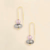 REFINED GLASS EARRINGS