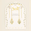 PRESSED FLOWER THREAD EARRINGS